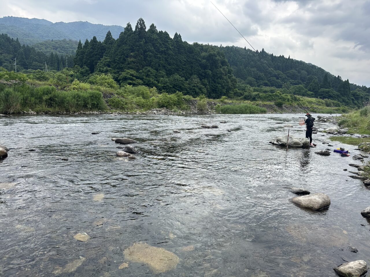 午後3時の当店前の状況