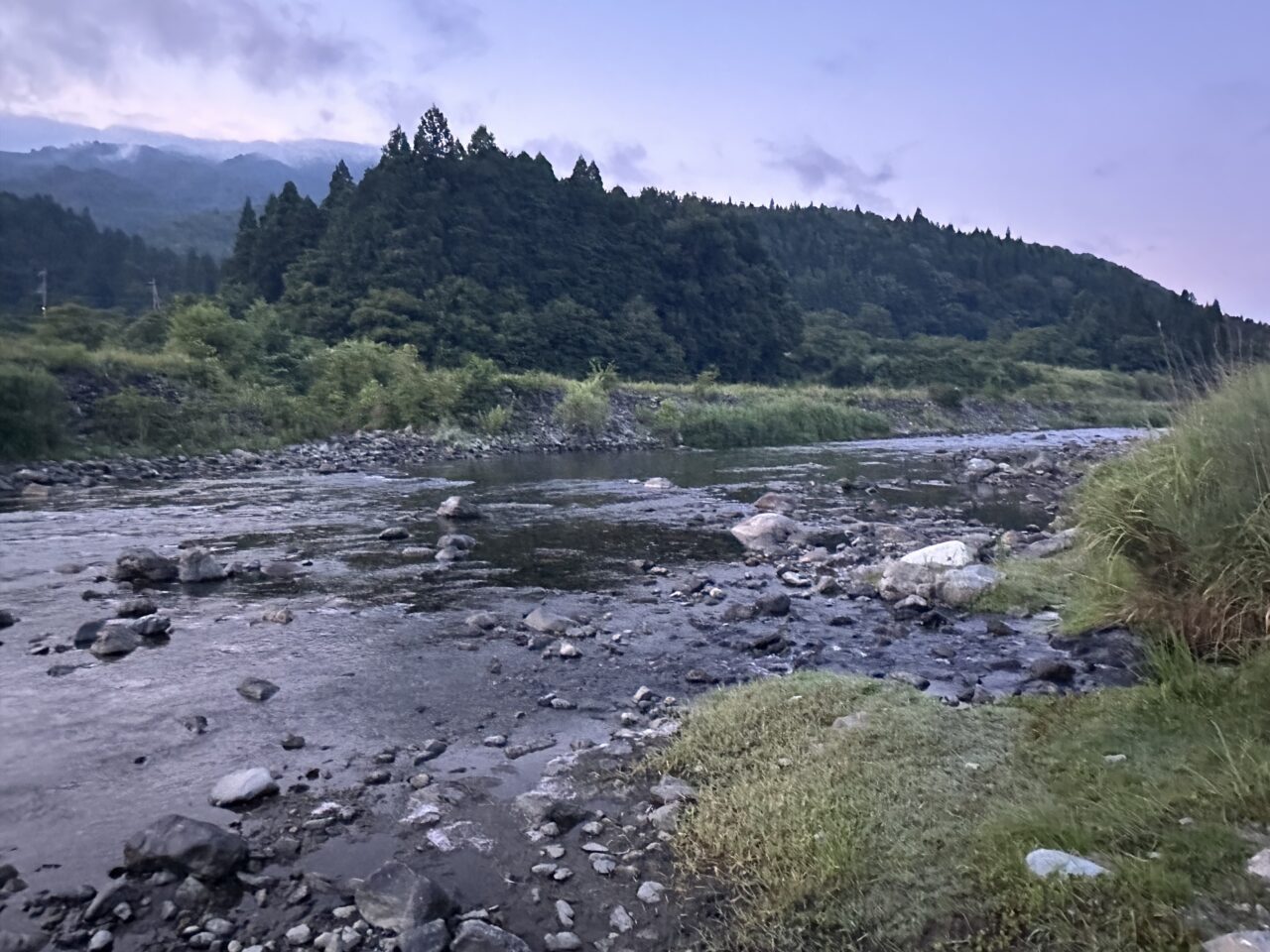 8/20 午前5時の当店前の状況